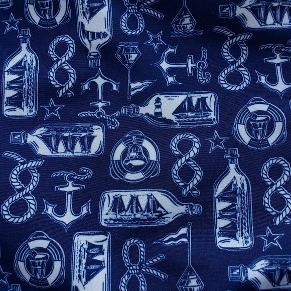 Lands' End Men's Swim Trunks ~ Nautical Theme - Picture 3 of 5